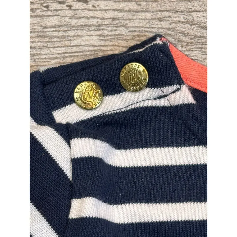 Hampton Republic Navy and White Striped Tunic Dress size GIrls 3